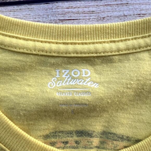 IZOD Saltwater Graphic Tee Shirt - Picture 5 of 5